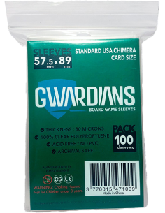 Protège-cartes Gwardians Sleeves 57,5 x 89mm