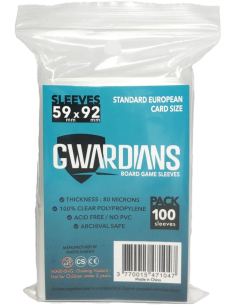 Protège-cartes Gwardians Sleeves 59 x 92mm