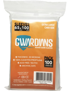 Protège-cartes Gwardians Sleeves 65 x 100mm