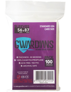 Protège-cartes Gwardians Sleeves 56 x 87mm