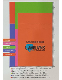 Sleeves size checker Gwardians 2