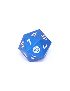 Dé 20 faces D20 aluminium Honest Dice