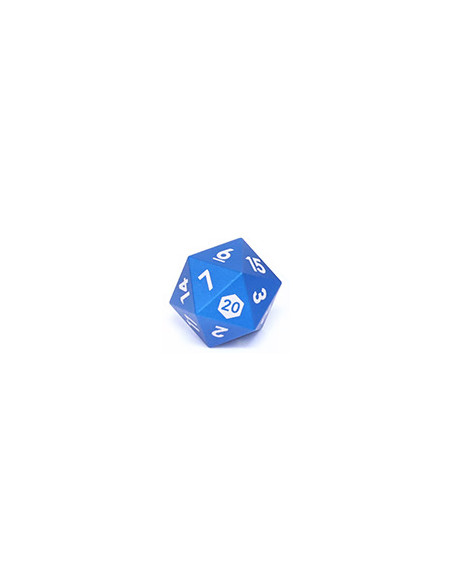 Dé 20 faces D20 aluminium Honest Dice