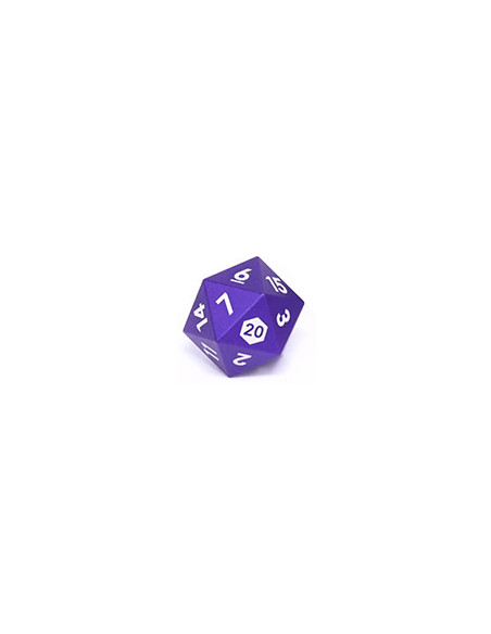 Honest Dice - Dés D20 équilibrés en aluminium, idéal pour JDR