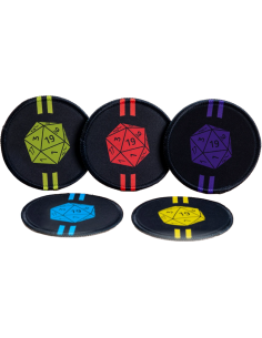 Dessous de Verre Dés 20 faces : Idéal pour vos soirées jeux de rôle
